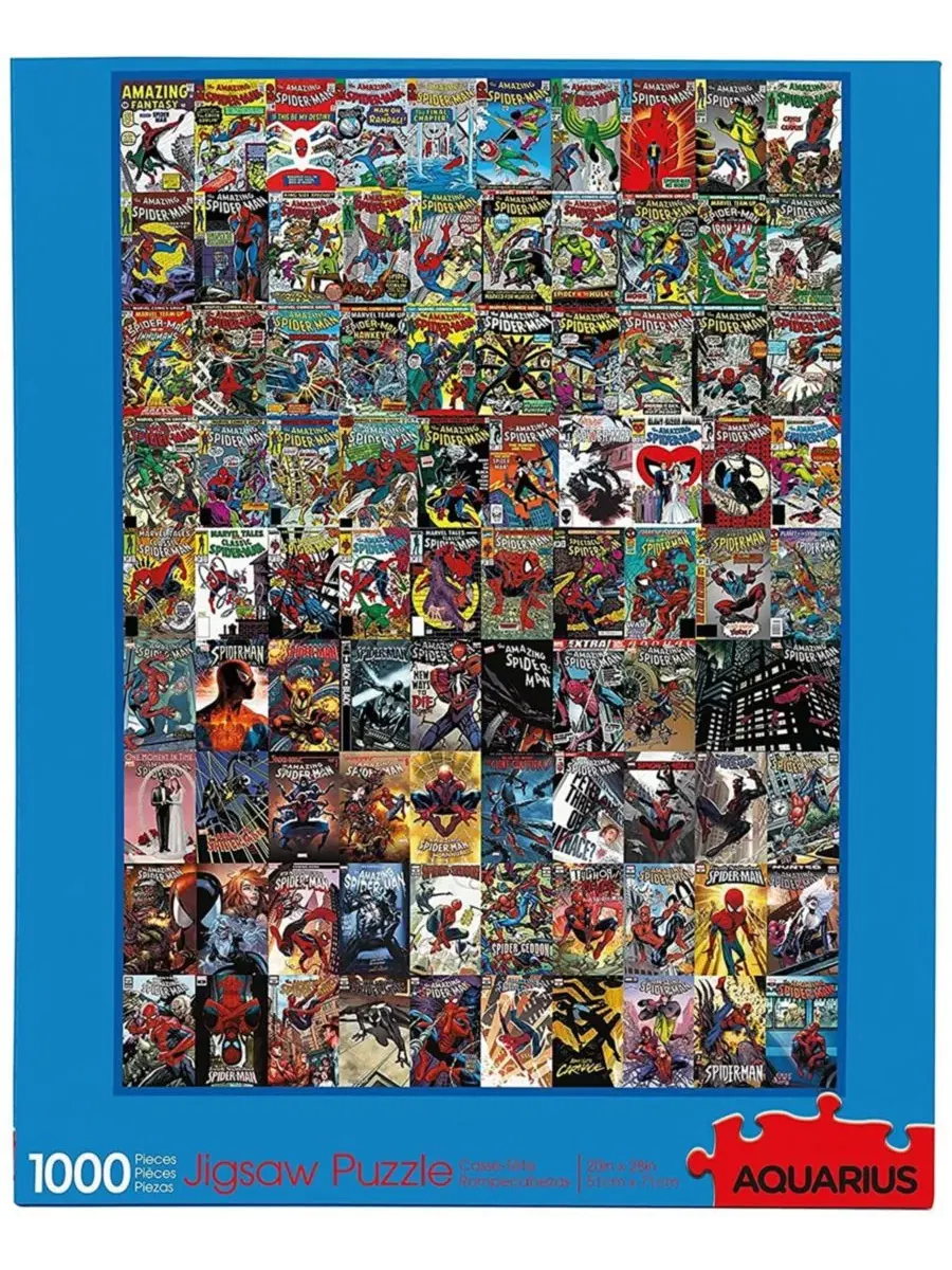 Пазл Marvel Spider-Man Covers 1000 Pieces NMR Distribution — изображение 2 из 3, нет цвета