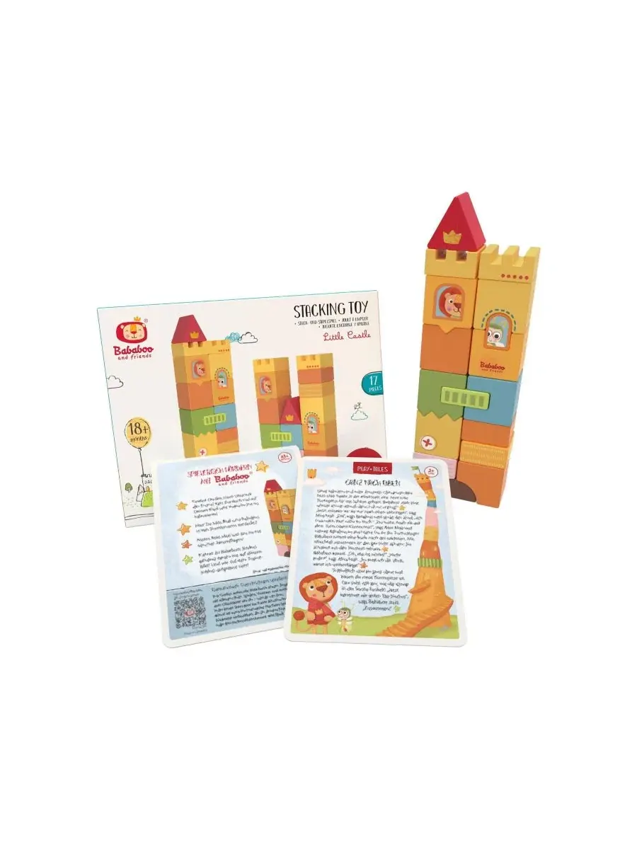 Игрушка-конструктор «Маленький замок» Bababoo And Friends — изображение 5 из 6, нет цвета