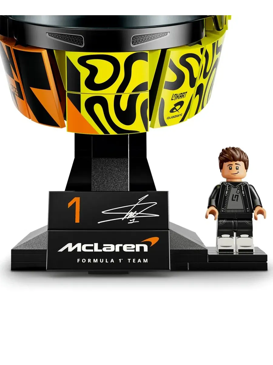 Конструктор LEGO Editions McLaren Mastercard F1 Team Lando Norris Helmet 43023, 793 детали LEGO — изображение 2 из 6