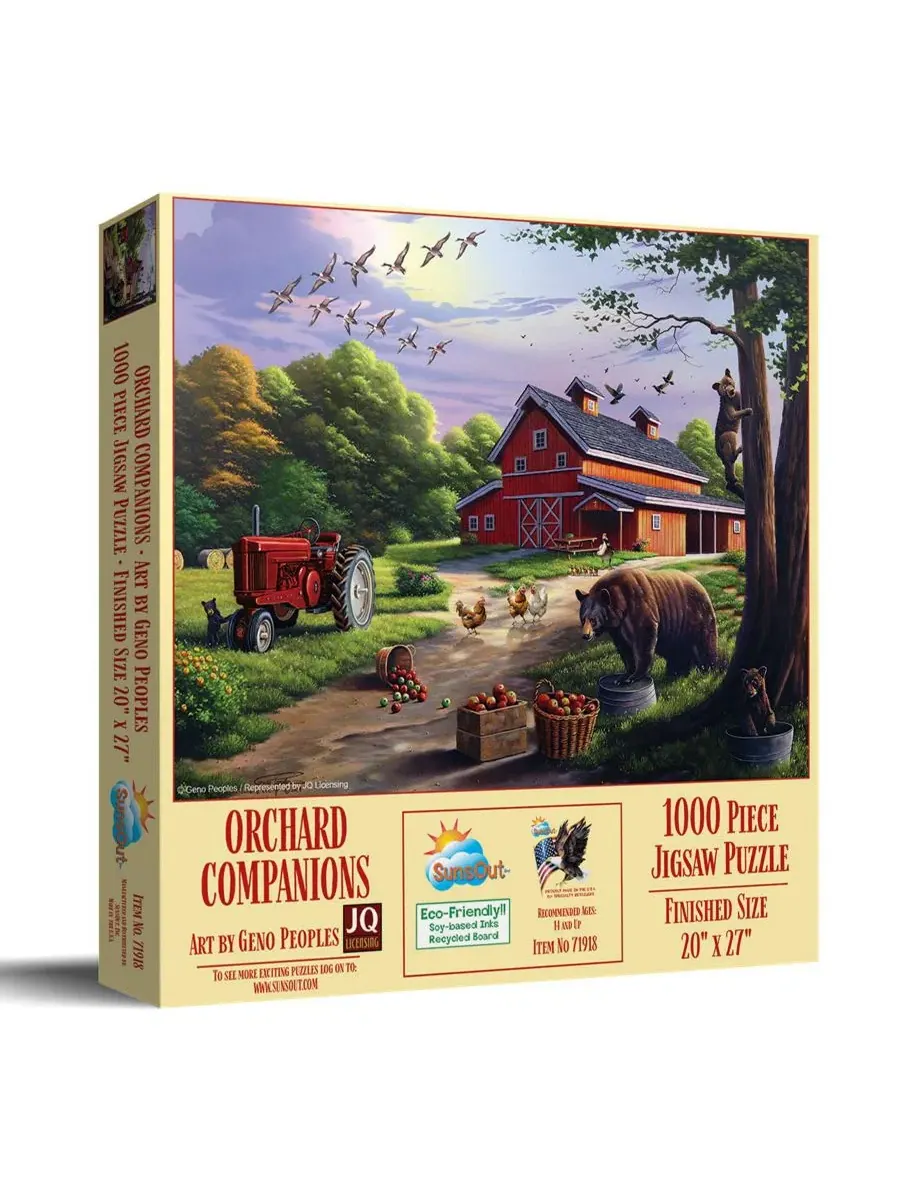 Пазл Orchard Companions из 1000 деталей для взрослых Sunsout