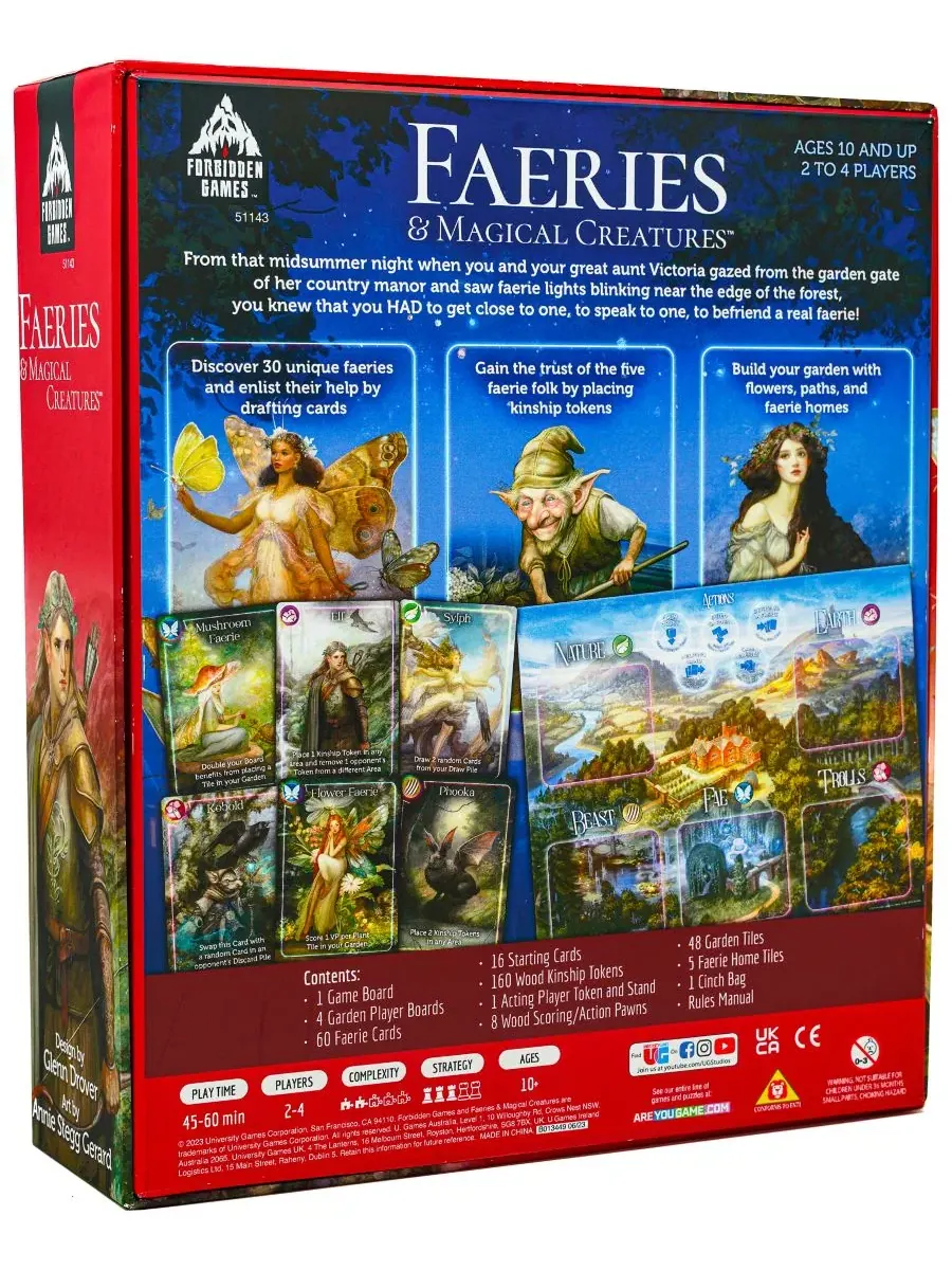 Игра «Феи и волшебные существа» Forbidden Games — изображение 2 из 5, нет цвета