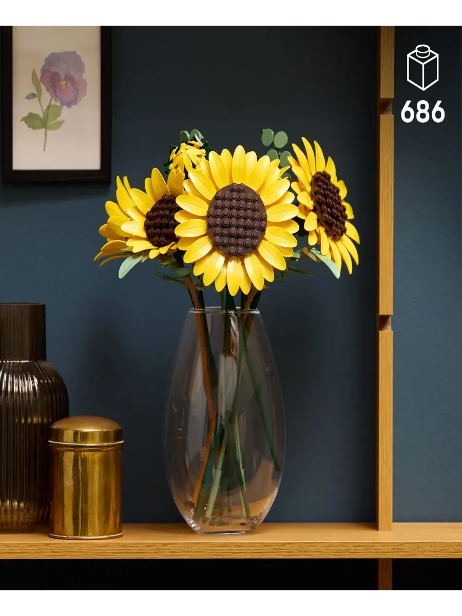 Конструктор «Букет подсолнухов» от Botanicals, 11502 Lego — изображение 2 из 7, нет цвета