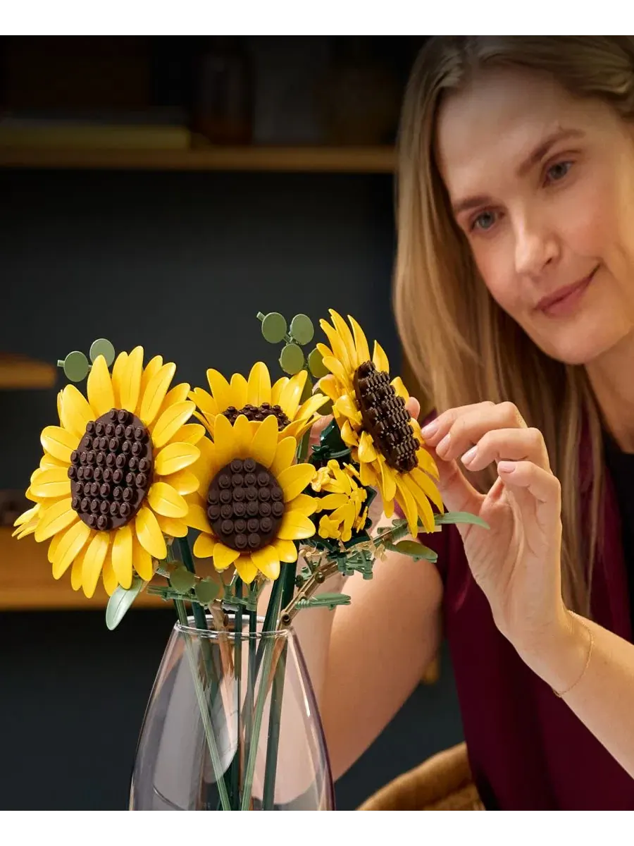 Конструктор «Букет подсолнухов» от Botanicals, 11502 Lego — изображение 3 из 7, нет цвета