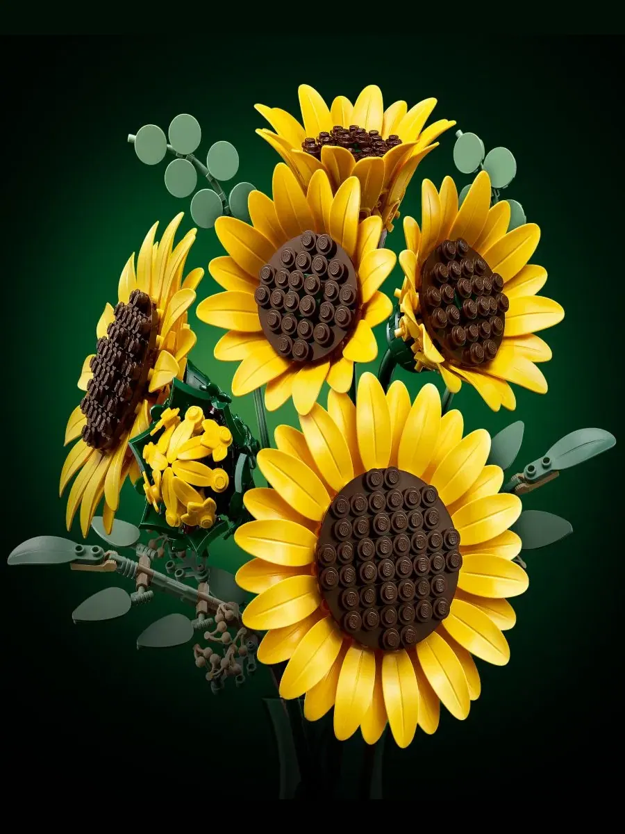 Конструктор «Букет подсолнухов» от Botanicals, 11502 Lego — изображение 5 из 7, нет цвета