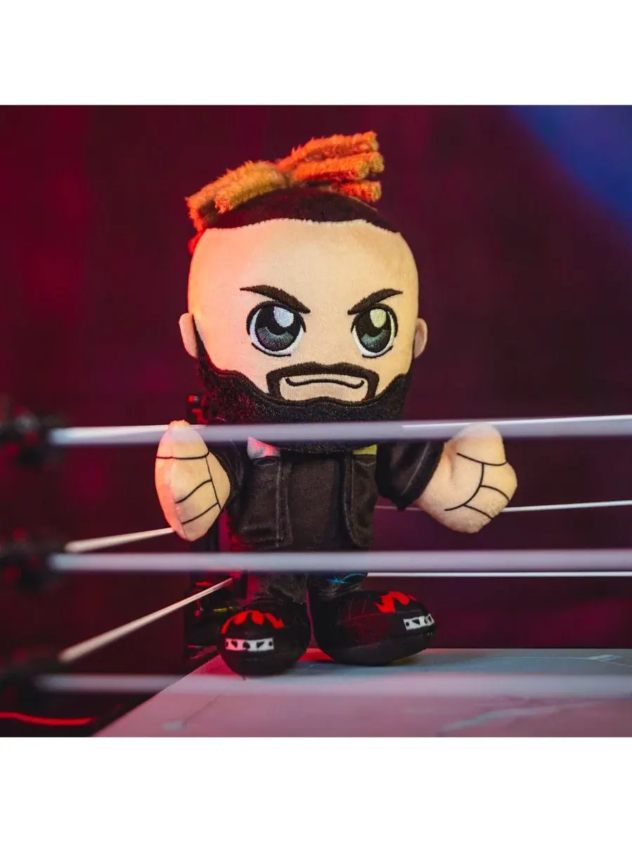 Мягкая плюшевая игрушка Курича, Брей Уайатт, WWE, высотой 20 см (20 см) - игрушка в стиле чиби — изображение 5 из 6