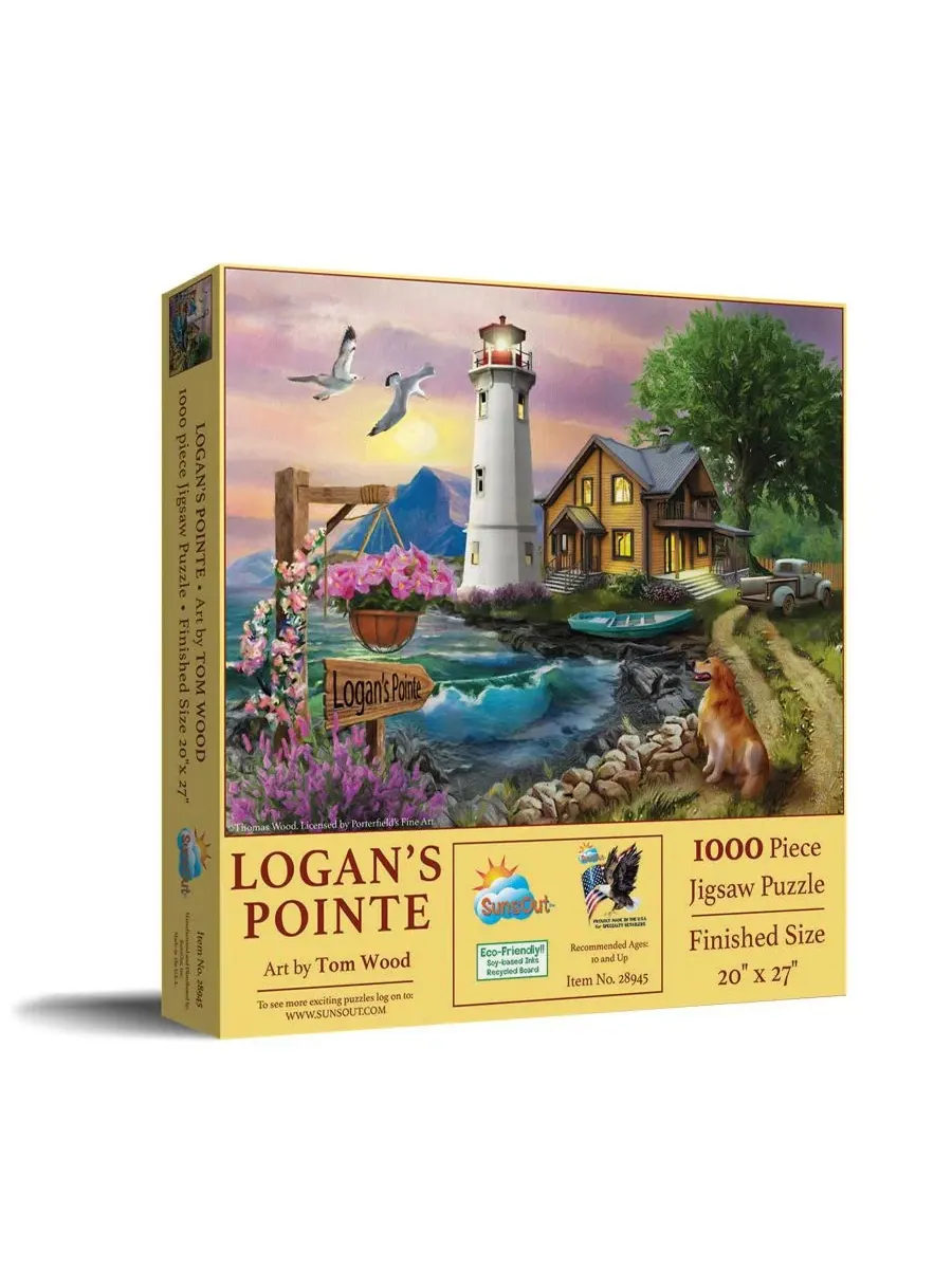 Пазл Logan's Pointe из 1000 деталей для взрослых Sunsout
