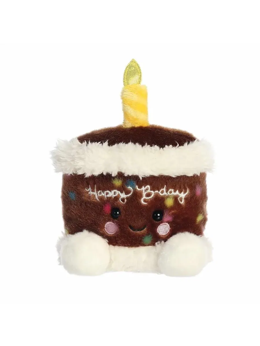Миниатюрная плюшевая игрушка Mini Choco B'day Cake Palm Pals, коричневая, 13 см Aurora — коричневый