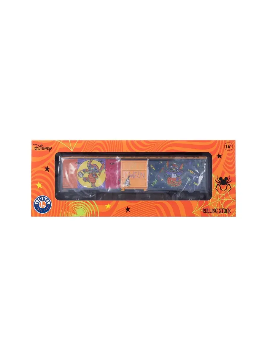 Вагончик для модели поезда Disney Stitch Halloween O-Gauge Lionel — изображение 11 из 14, мульти