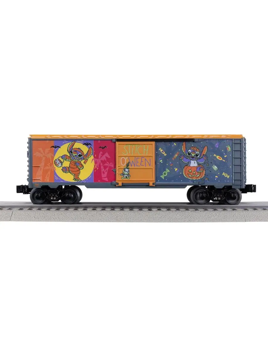 Вагончик для модели поезда Disney Stitch Halloween O-Gauge Lionel — изображение 12 из 14, мульти