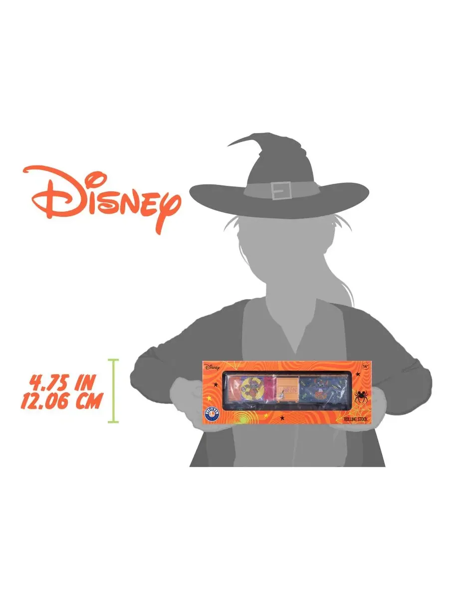 Вагончик для модели поезда Disney Stitch Halloween O-Gauge Lionel — изображение 14 из 14, мульти