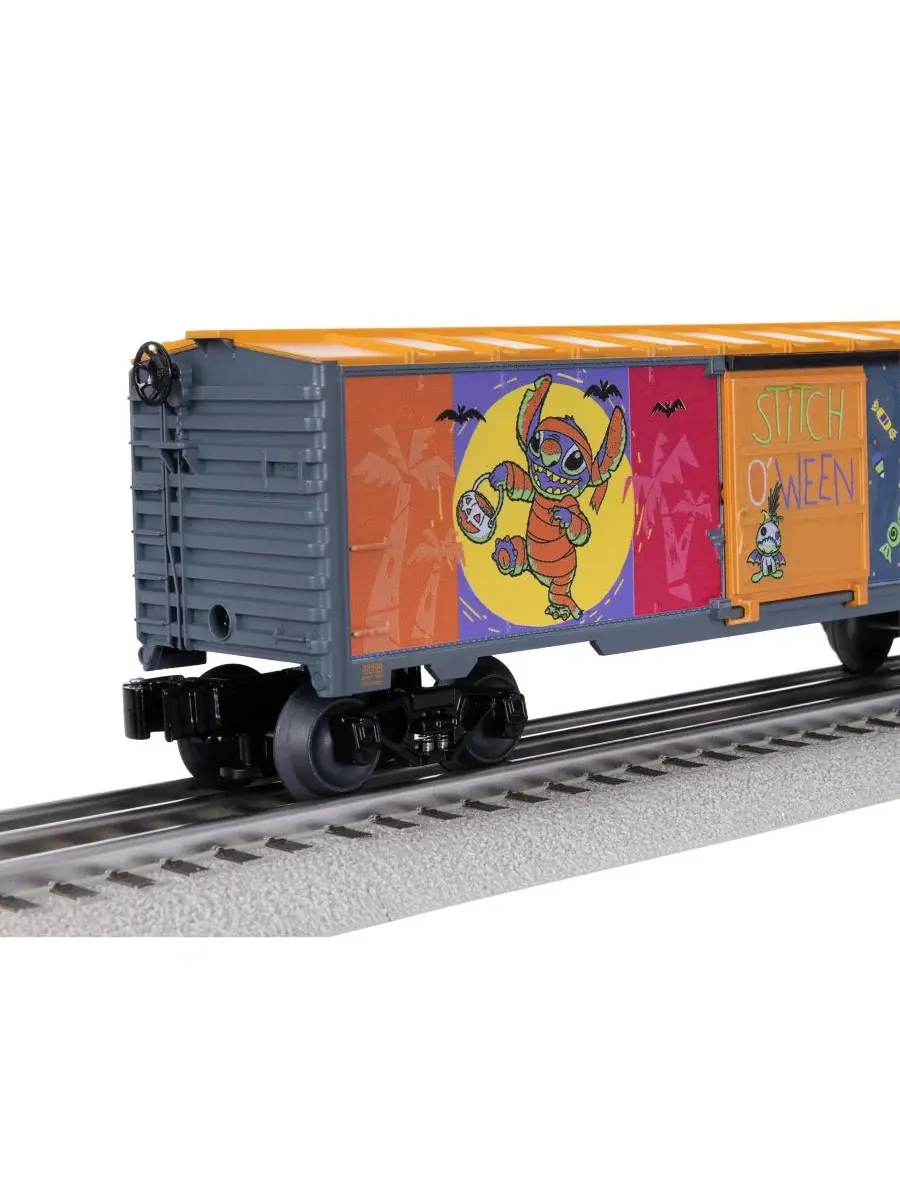 Вагончик для модели поезда Disney Stitch Halloween O-Gauge Lionel — изображение 3 из 14, мульти
