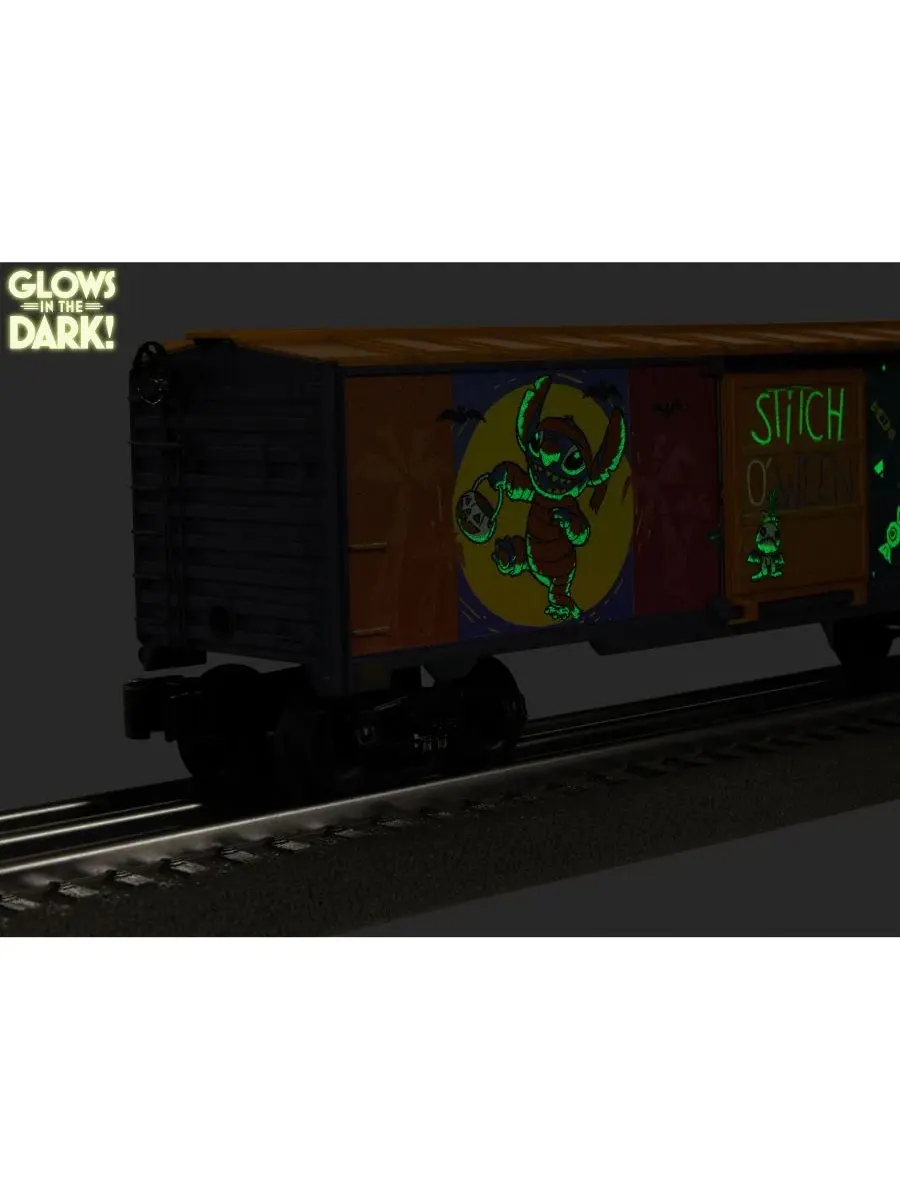 Вагончик для модели поезда Disney Stitch Halloween O-Gauge Lionel — изображение 7 из 14, мульти