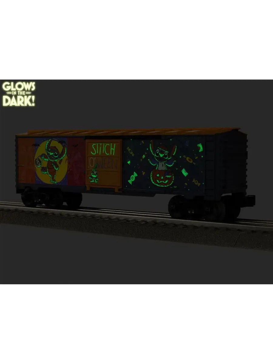 Вагончик для модели поезда Disney Stitch Halloween O-Gauge Lionel — изображение 10 из 14, мульти