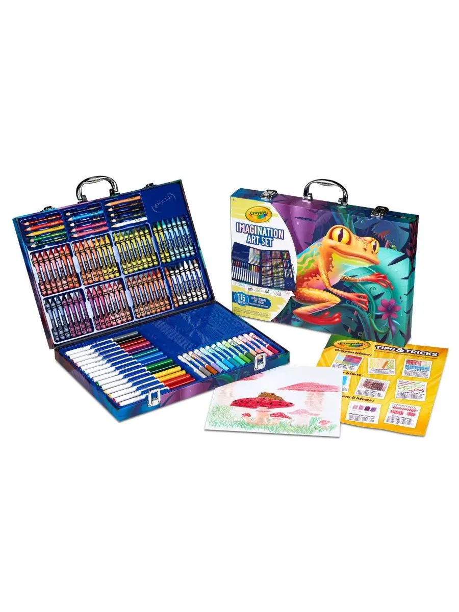 Набор для раскрашивания «Воображение», 115 деталей Crayola — мульти