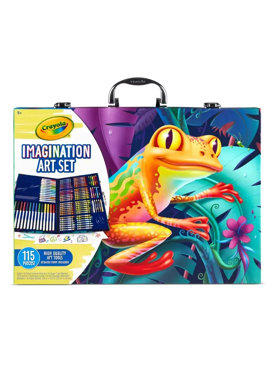 Набор для раскрашивания «Воображение», 115 деталей Crayola — изображение 2 из 6, мульти
