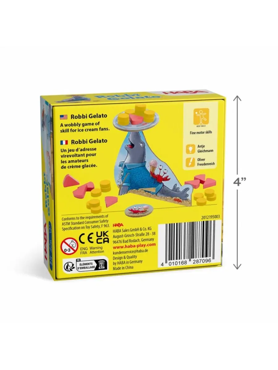 Настольная игра Robbi Gelato Haba — изображение 5 из 5, нет цвета