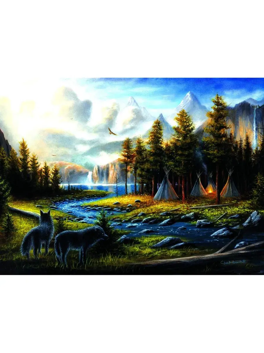 Пазл Living Wild, 1000 деталей SunsOut — изображение 3 из 5, нет цвета
