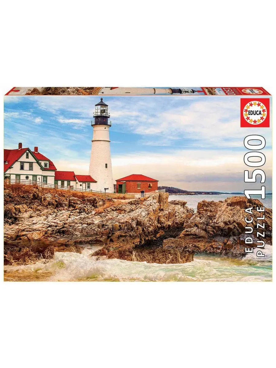 Пазл Rocky Lighthouse, 1500 деталей Educa — мульти