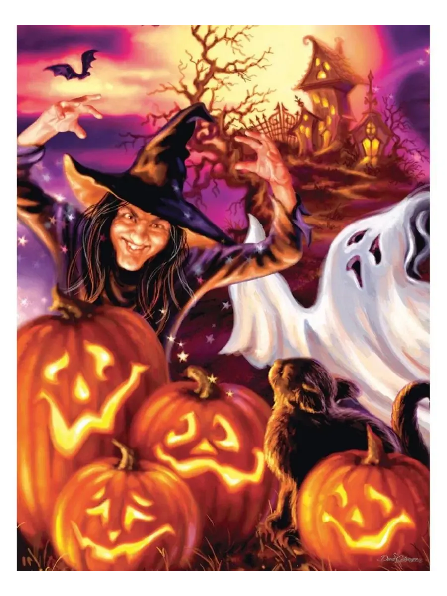 Пазл 500 деталей Happy Haunts SunsOut — изображение 3 из 5, нет цвета