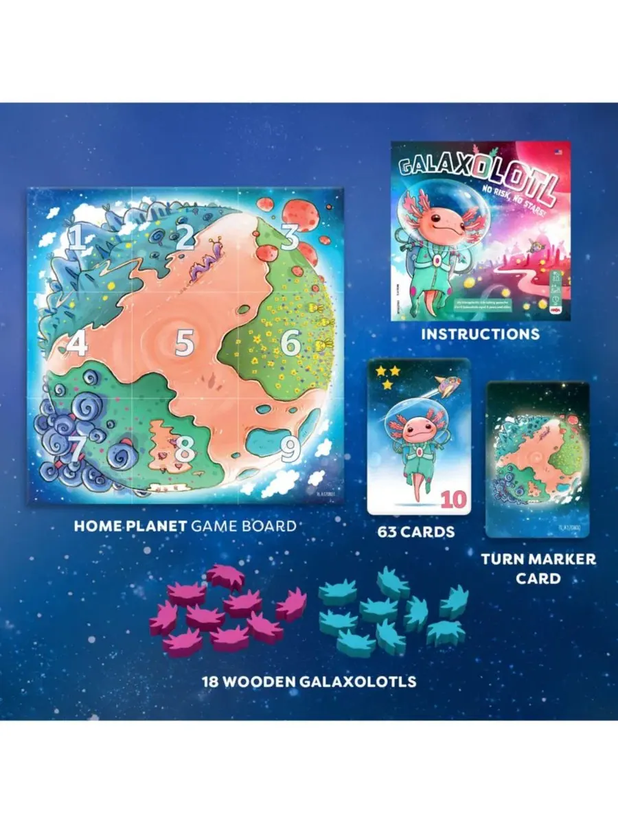 Настольная игра Galaxolotl Haba — изображение 2 из 7, нет цвета