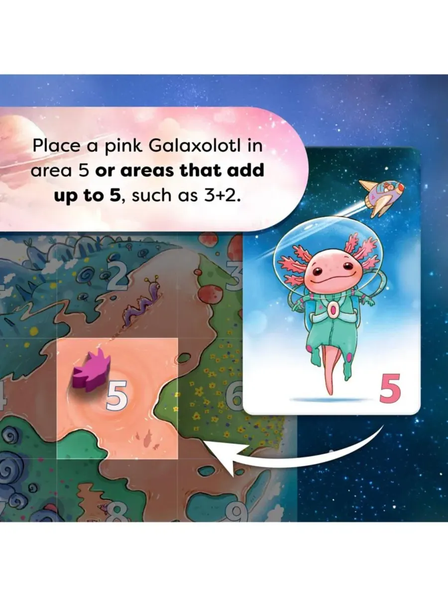Настольная игра Galaxolotl Haba — изображение 3 из 7, нет цвета