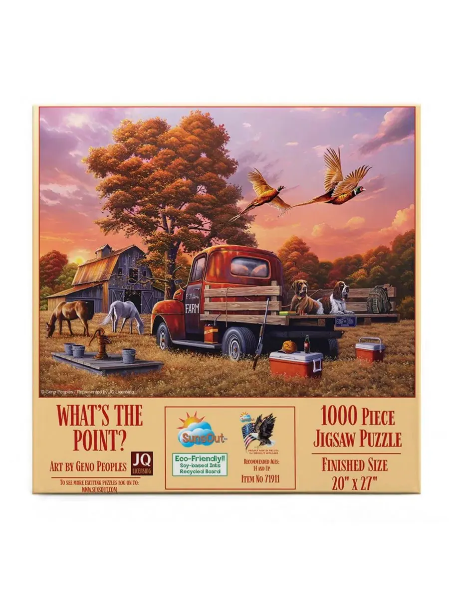 Пазл 1000 элементов What's the Point SunsOut — изображение 2 из 5, нет цвета