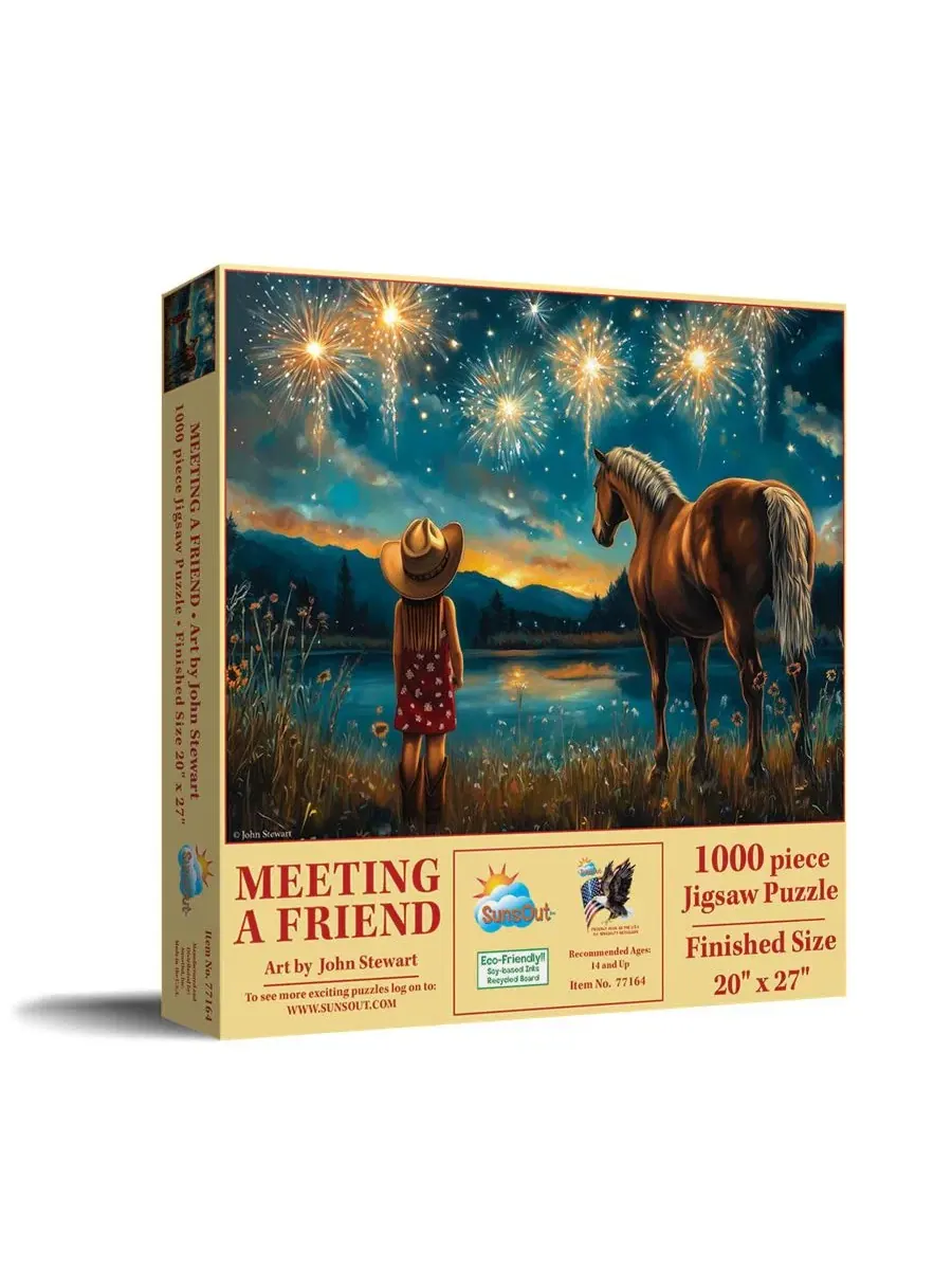 Пазл 1000 элементов «Meeting a Friend» SunsOut, Animals