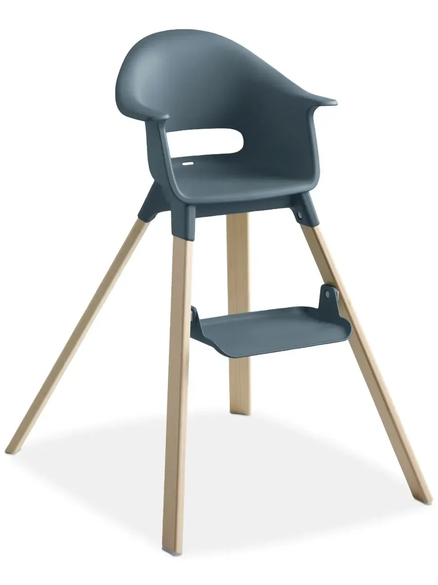Детский стульчик для кормления Baby Click Stokke — изображение 2 из 2, голубой