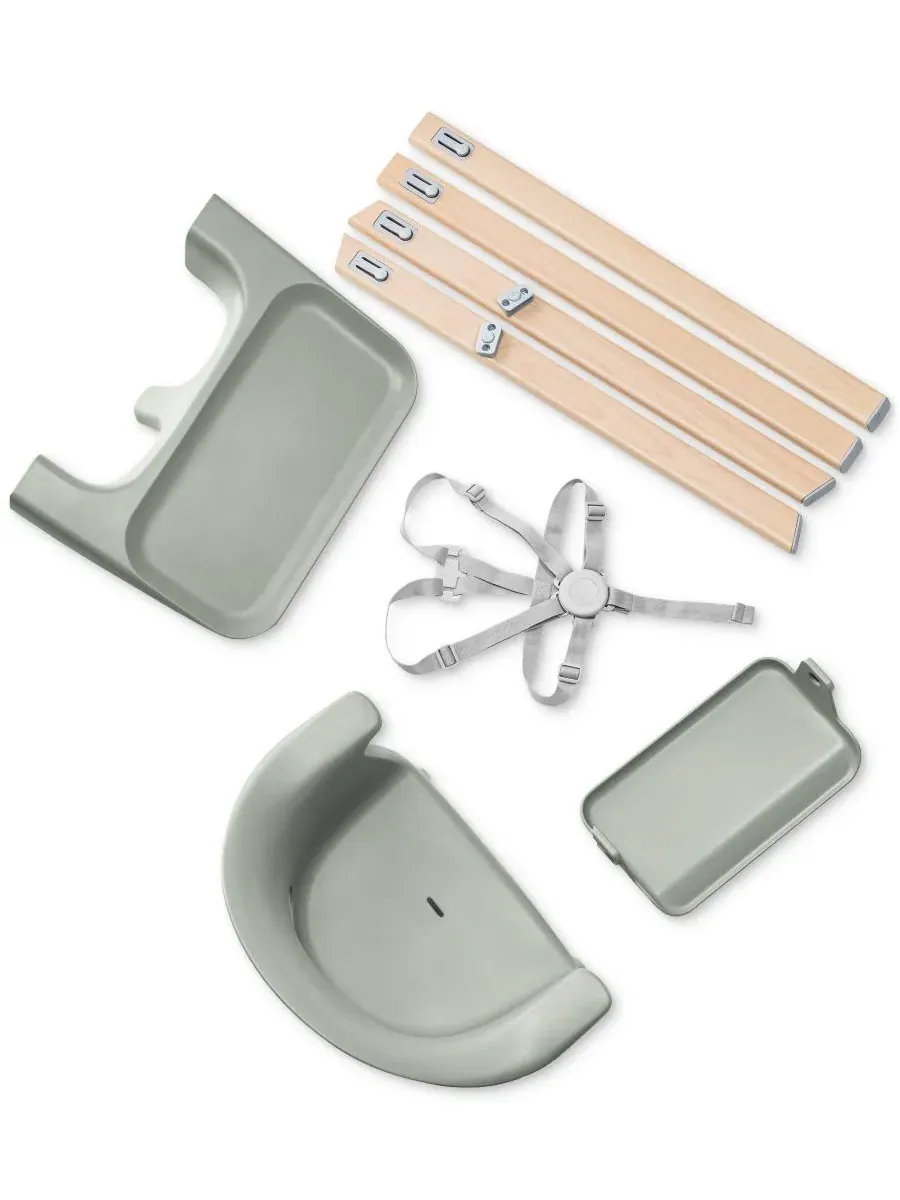 Детский стульчик для кормления Baby Click Stokke — изображение 3 из 3, зеленый