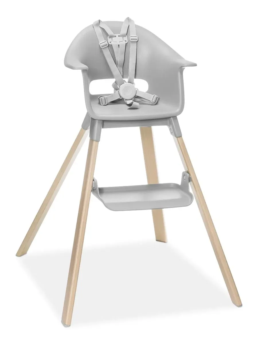 Детский стульчик для кормления Baby Click Stokke — изображение 2 из 3, серый