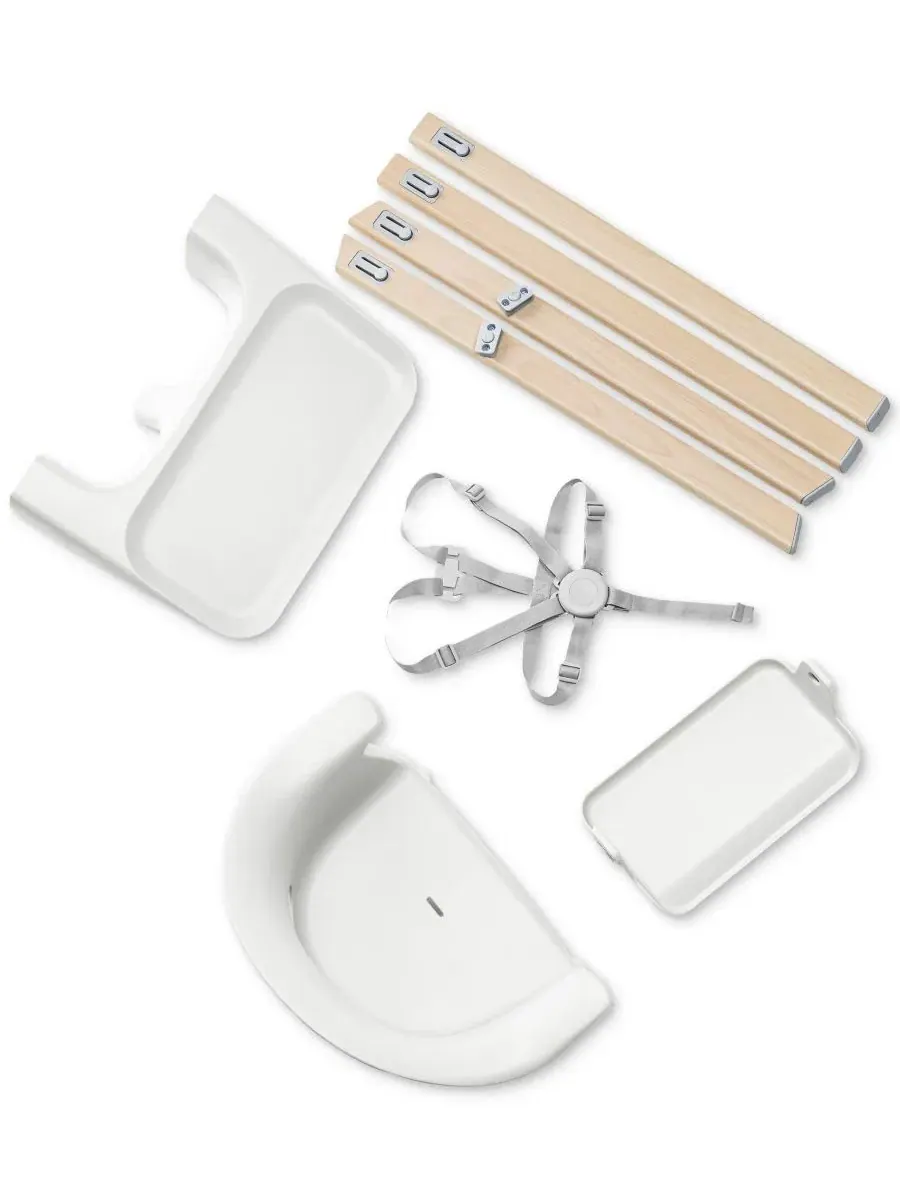 Детский стульчик для кормления Baby Click Stokke — изображение 3 из 3, белый