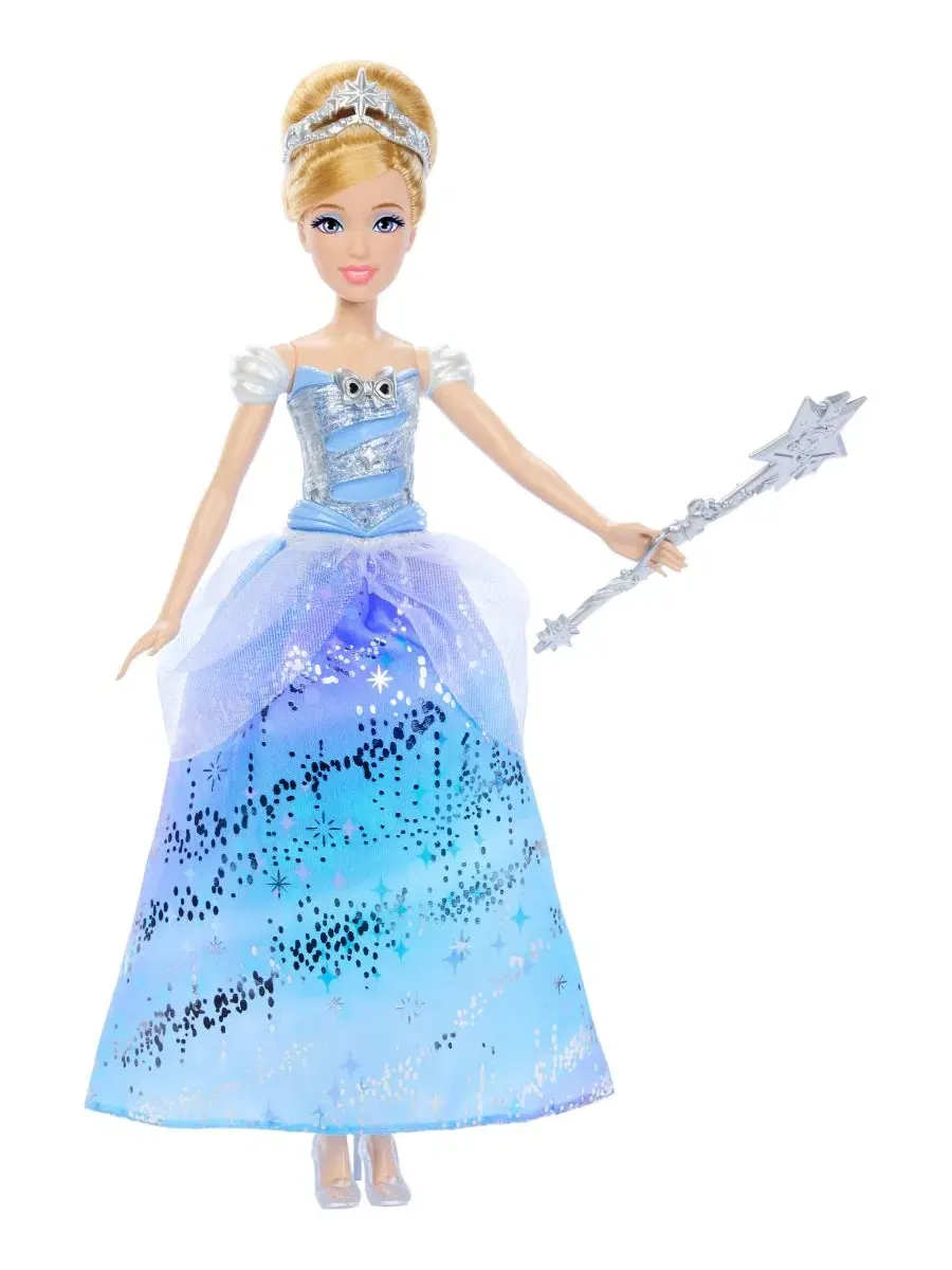 Кукла Золушка в волшебном бальном платье Disney Princess — мульти