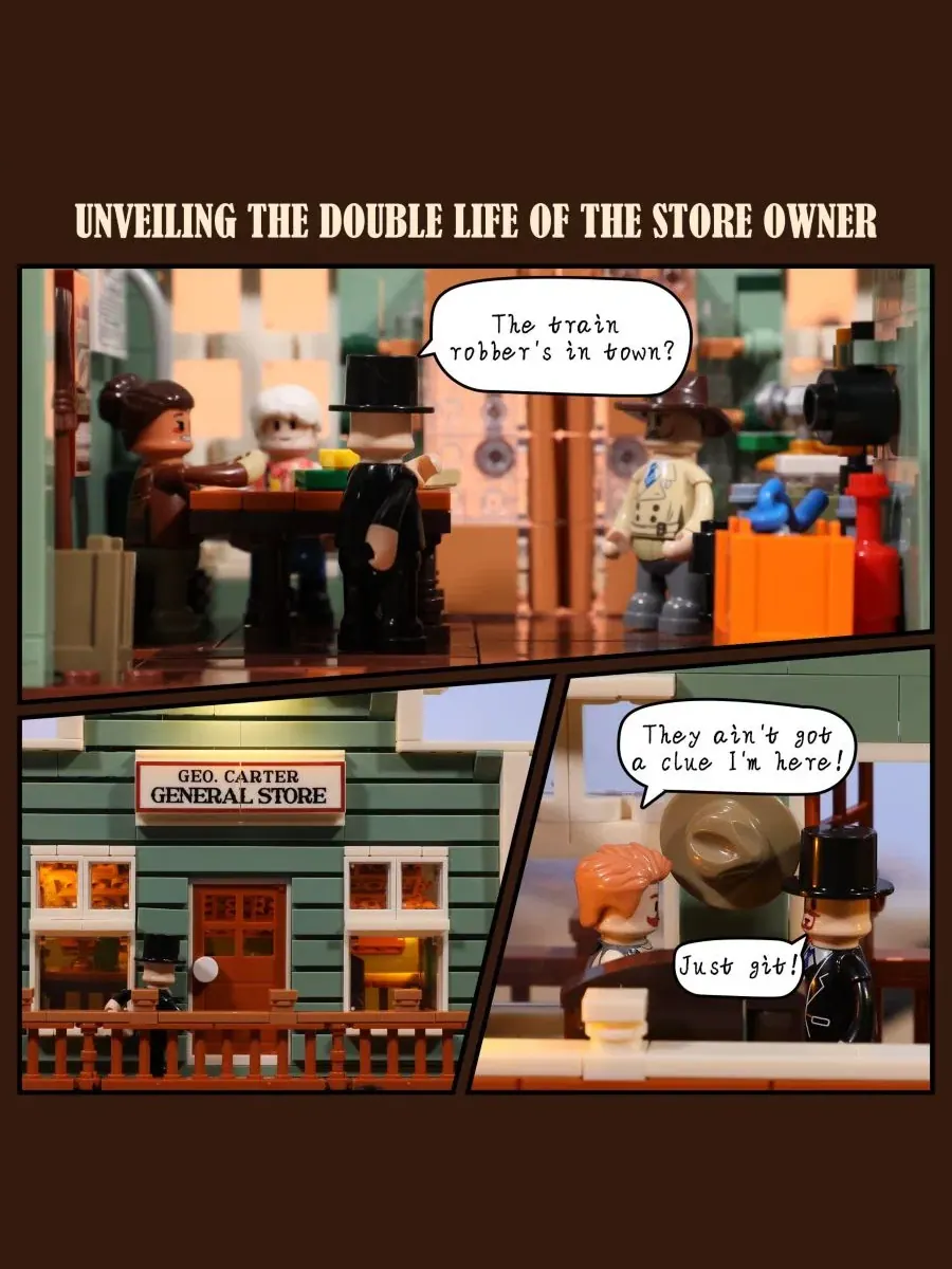 Конструктор Western General Store 1895 деталей Lumibricks — изображение 10 из 10, нет цвета