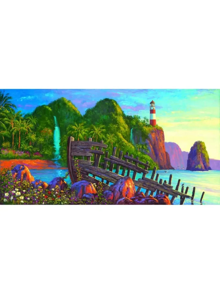 Пазл «Paradise Cove» из 500 деталей для взрослых Sunsout — изображение 3 из 5, нет цвета