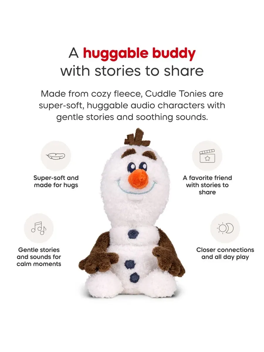 Мягкая игрушка Cuddle Tonie Disney Olaf Tonies — изображение 3 из 7, мульти