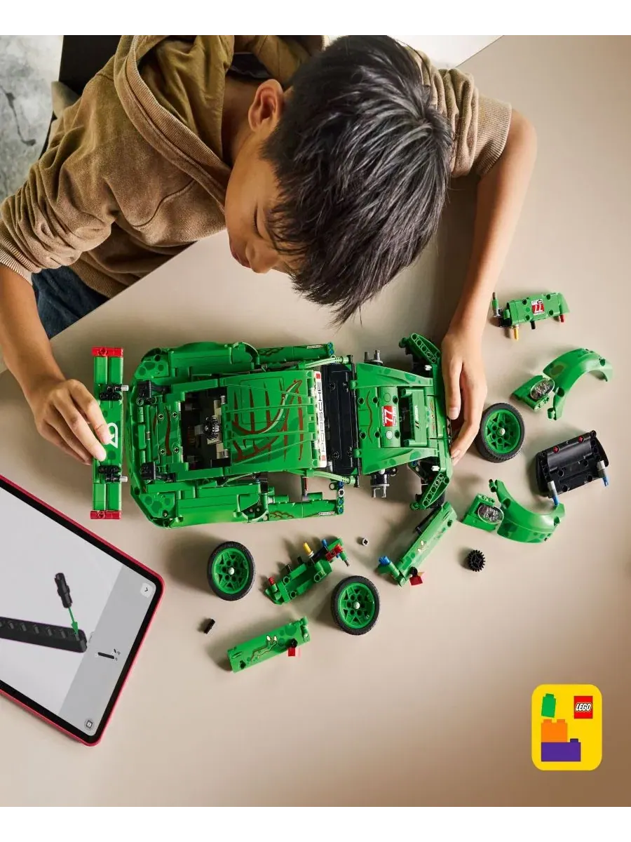 Конструктор LEGO Technic Porsche 911 GT3 R Rexy AO Racing Car, 1313 деталей — изображение 6 из 6, нет цвета