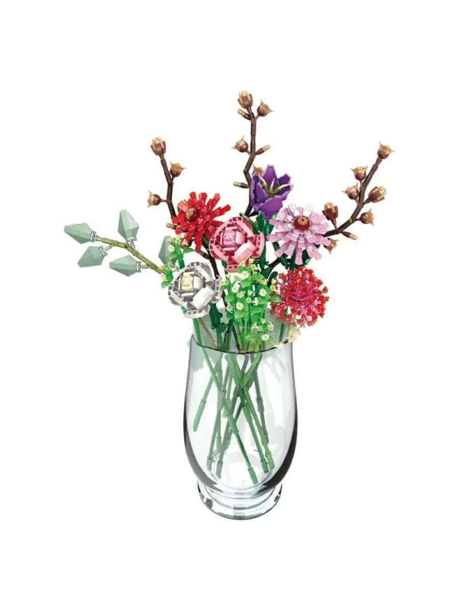 Набор для сборки букета Spring Bouquet Floral Collection, 1237 деталей Contixo — мульти