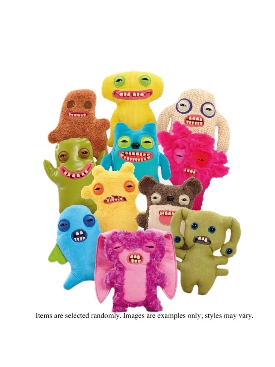 Комплект из 2 мягких игрушек-монстров Fuggler Funny Ugly Monster — мульти