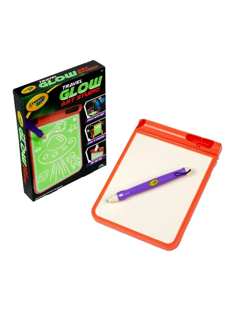 Набор для творчества Travel Glow Art Studio Crayola — мульти