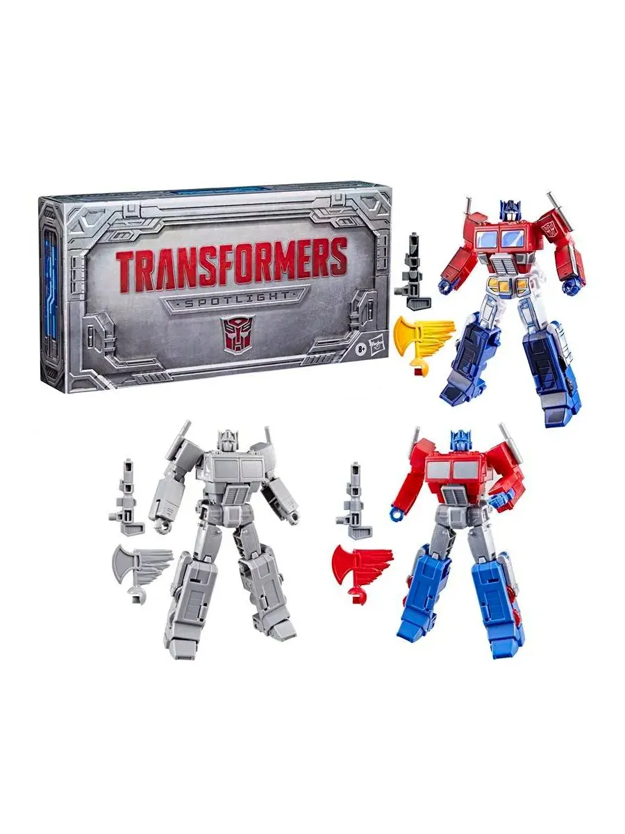 Набор из 3 фигурок Оптимус Прайм Spotlight, 11.5 см Transformers