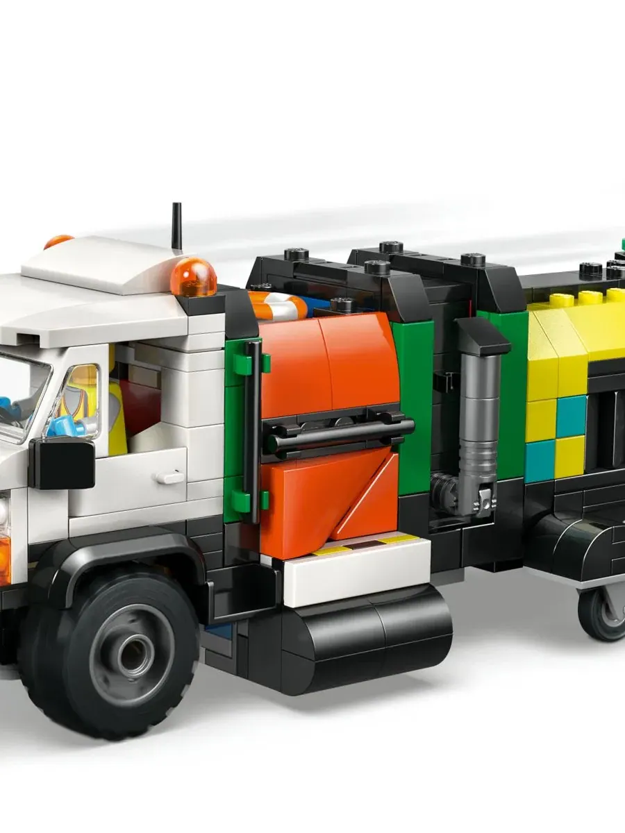 Конструктор LEGO City с самолетом, сервисным грузовиком и судном на воздушной подушке, 990 деталей — изображение 3 из 12