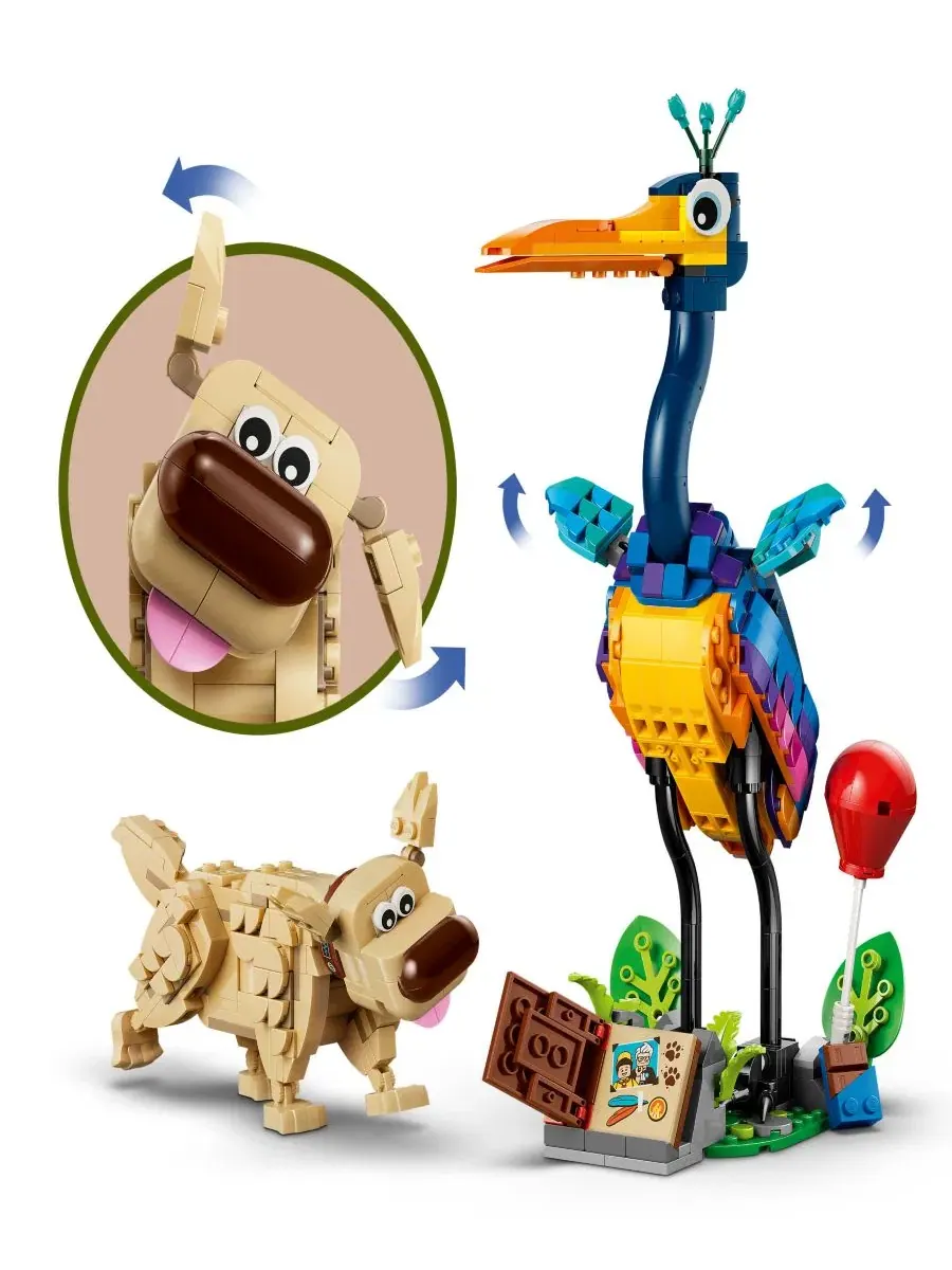 Конструктор LEGO Disney and Pixar Kevin Doug Toy 43290, 628 деталей LEGO — изображение 5 из 6, нет цвета