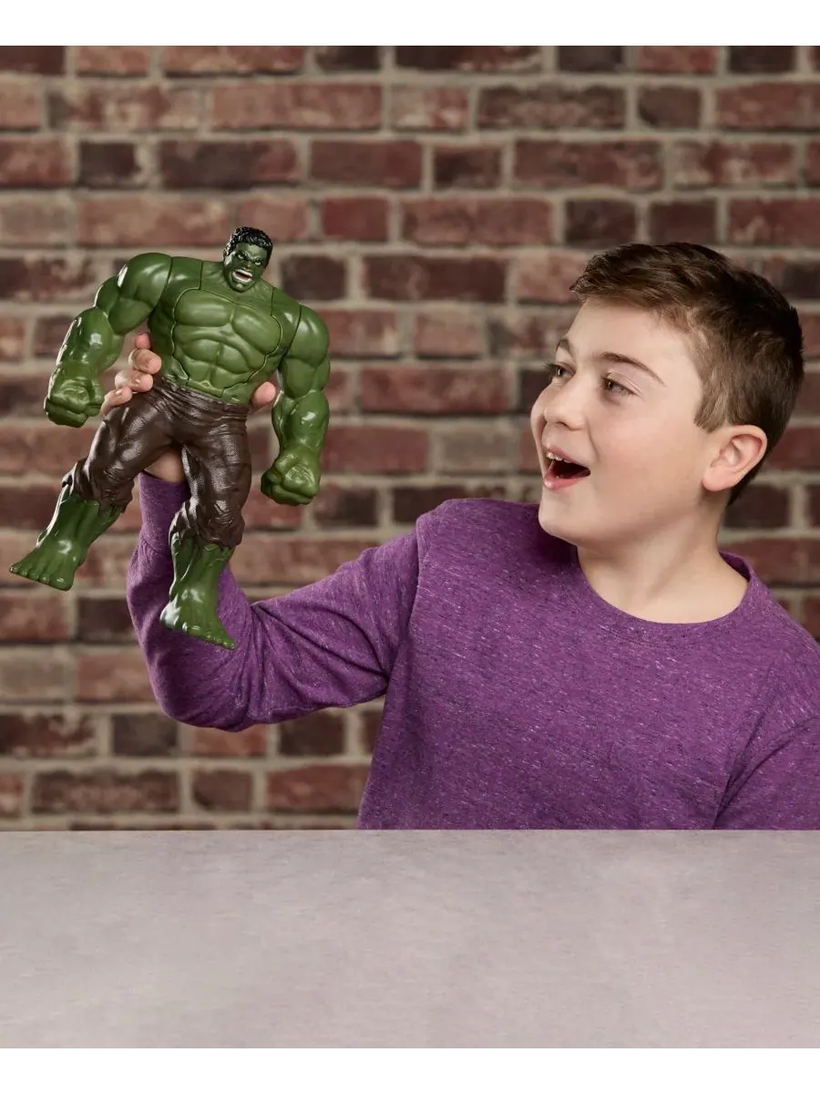 Фигурка Халка Savage Smash, 34 см Spider-Man — изображение 6 из 9, нет цвета