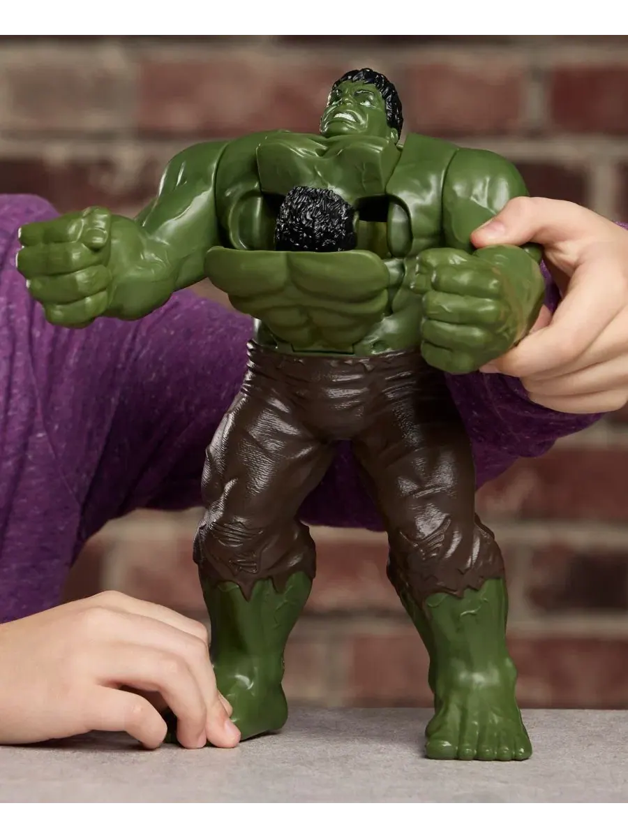 Фигурка Халка Savage Smash, 34 см Spider-Man — изображение 7 из 9, нет цвета