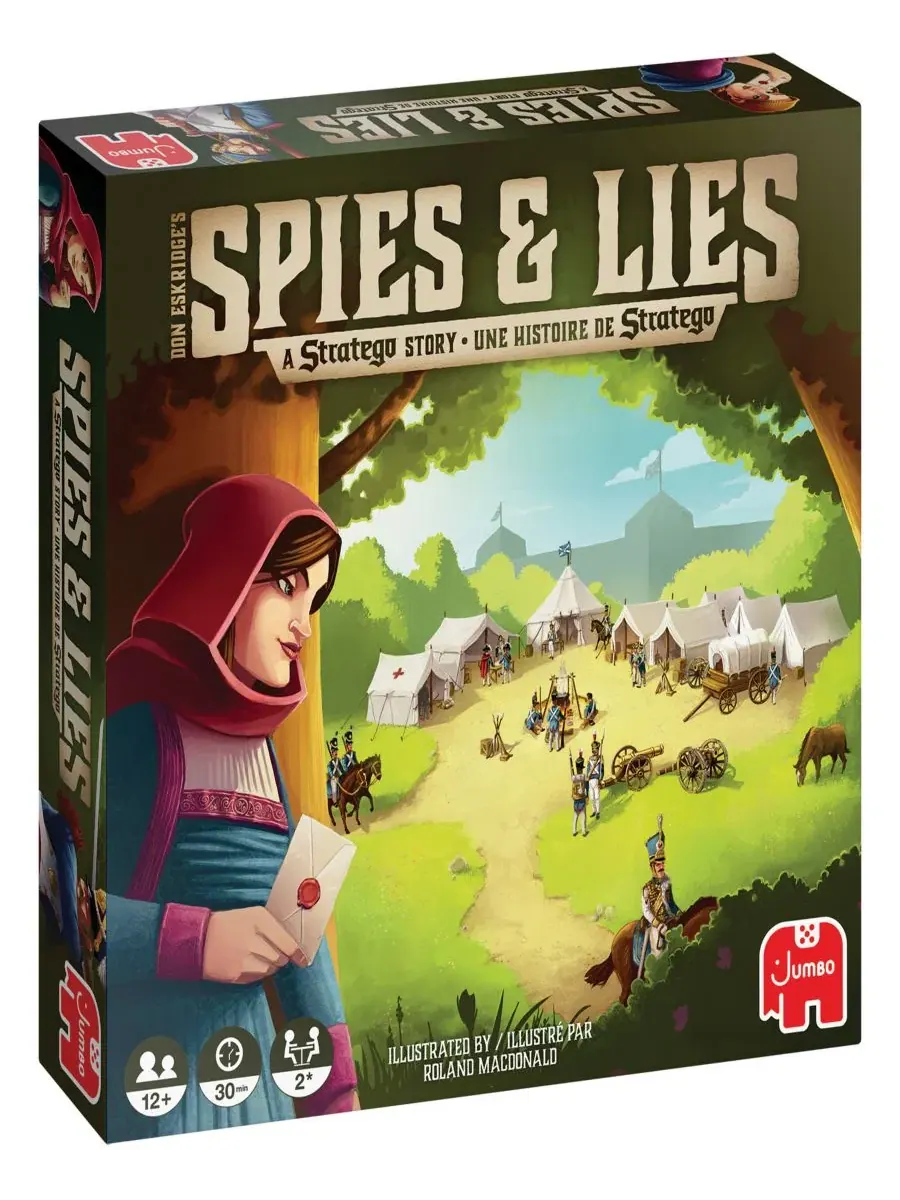 Настольная игра-стратегия Spies Lies Jumbo
