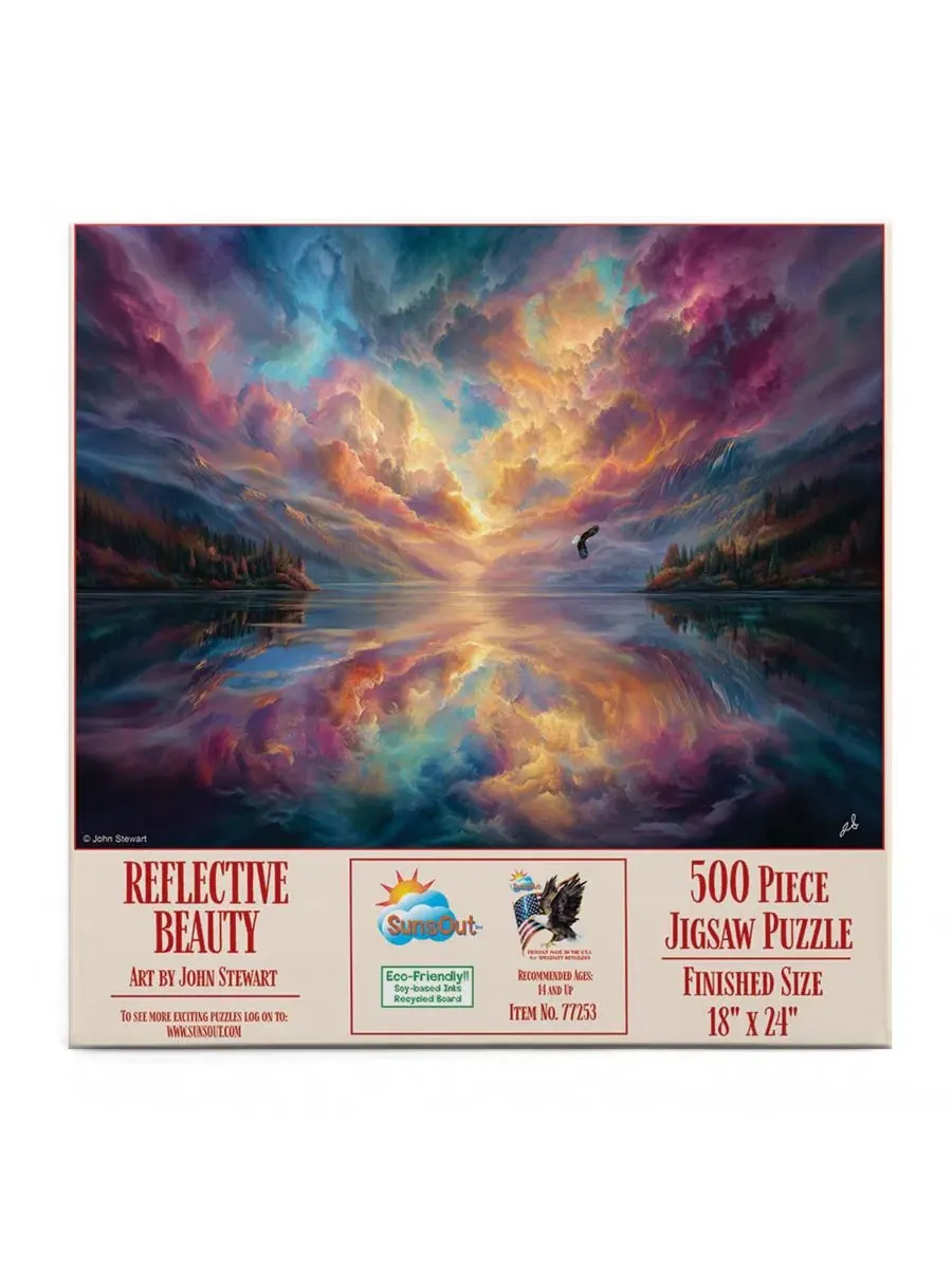 Пазл 500 элементов Reflective Beauty SunsOut — изображение 2 из 5, нет цвета