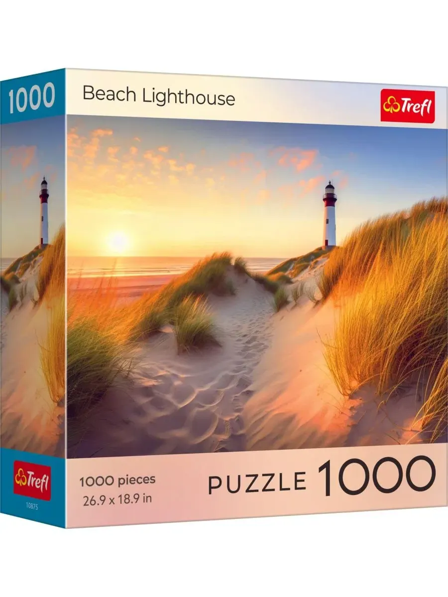 Пазл 1000 элементов Sunset Beach Lighthouse Trefl — мульти