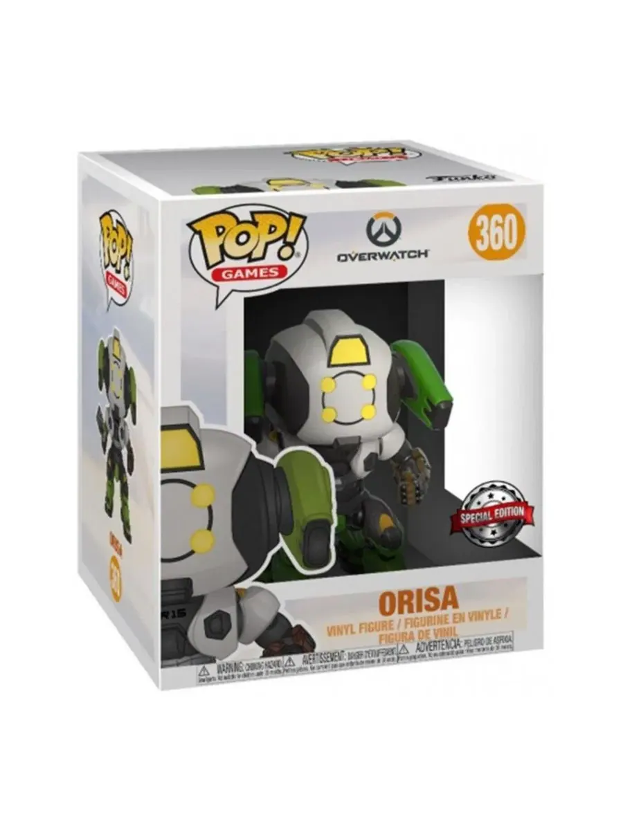Фигурка Funko Pop! Overwatch Orisa Funko — изображение 3 из 5, нет цвета