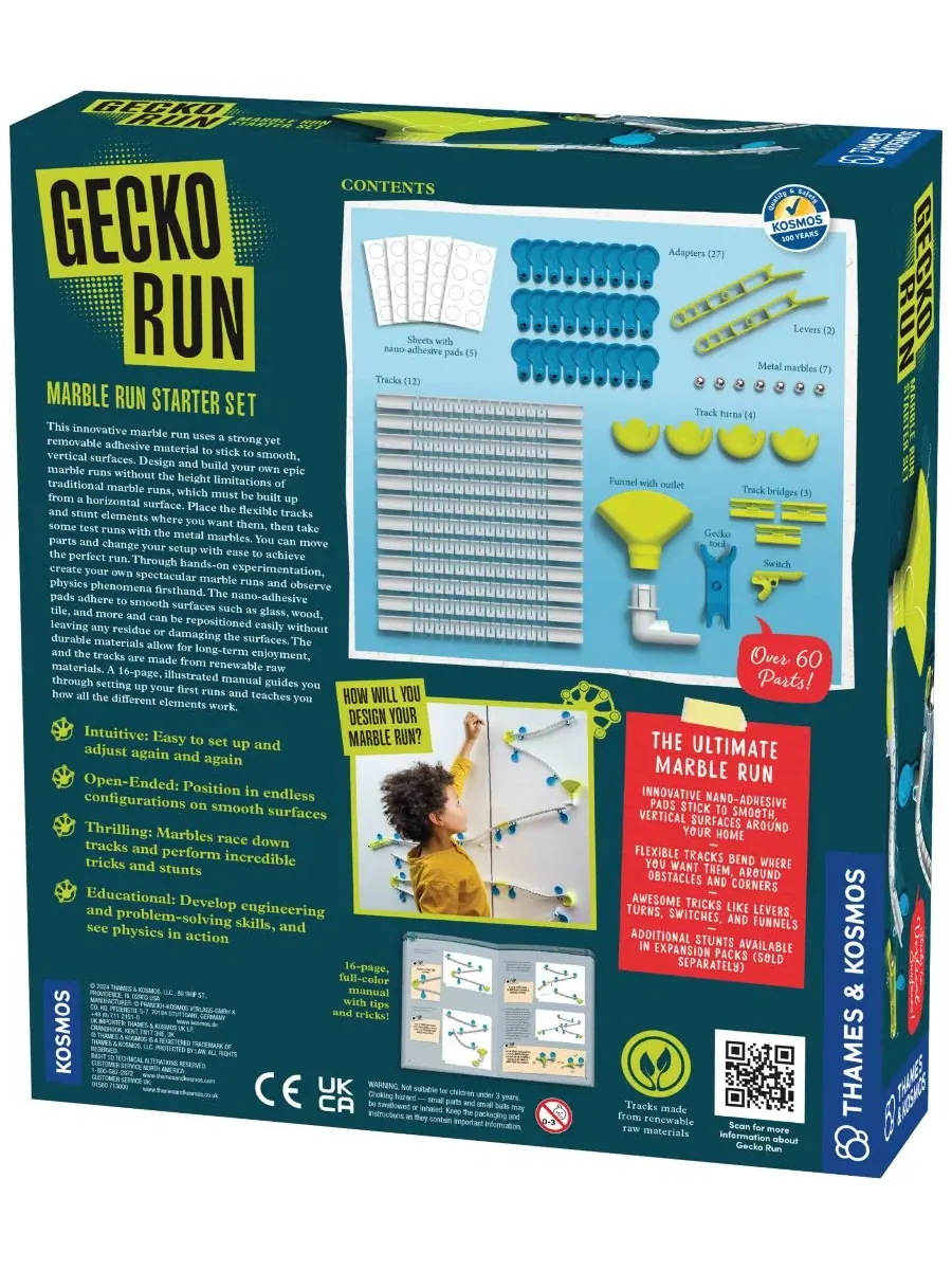 Стартовый набор Gecko Run Marble Run Thames & Kosmos — изображение 3 из 3, мульти