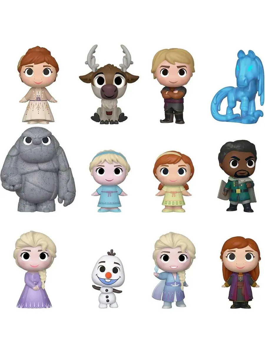 Загадочная мини-виниловая фигурка Disney «Холодное сердце 2», Одна случайная Funko — изображение 2 из 4, нет цвета